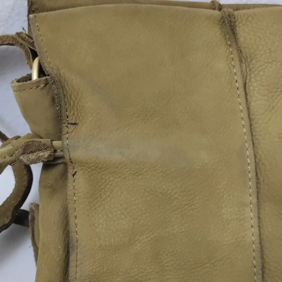 Anthropologie Tela Mini Crossbody by Miss Albright Luxe Nubuck Leather - Picture 10 of 12